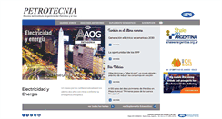 Desktop Screenshot of petrotecnia.com.ar