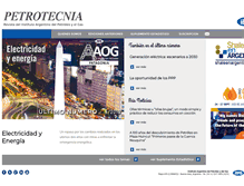 Tablet Screenshot of petrotecnia.com.ar